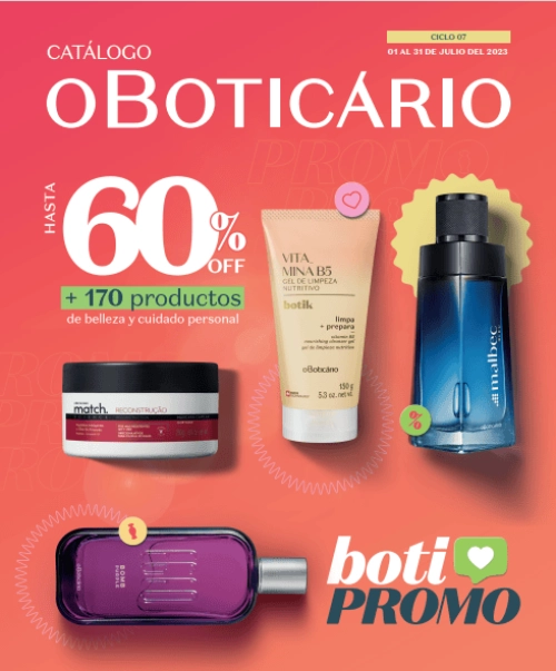 Compra por catálogo online o boticário